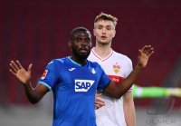 Fussball 1. Bundesliga Saison 20/21: VfB Stuttgart - TSG 1899 Hoffenheim