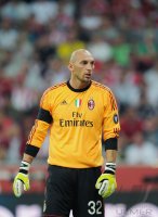 Fussball International Audi Cup 2011: Torwart Christian Abbiati (AC Mailand)