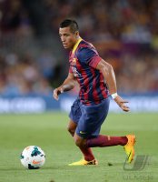 FUSSBALL International 2013/2014: Alexis Sanchez (Barca)