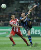 Fussball CHL  Saison 2010/2011:  Inter Mailand - FC Bayern Muenchen