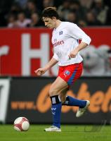 Fussball 1. Bundesliga: Hamburg, REINHARDT Einzelaktion