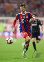 Fussball 1. Bundesliga Saison 14/15: Thomas Mueller (FC Bayern Muenchen)