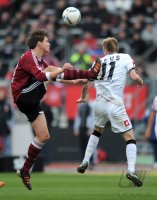 Fussball 1. Bundesliga, Saison 2011/2012:  1. FC Nuernberg - Borussia Moenchengladbach