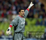 FUSSBALL CHL La Coruna Torwart Juanimi