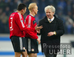 Fussball 1. Bundesliga: Schalke - Leverkusen, jubel Leverkusen