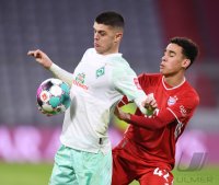 Fussball 1. Bundesliga Saison 20/21: FC Bayern Muenchen - SV Werder Bremen