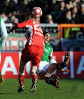 FUSSBALL, 1. BUNDESLIGA, 25. Spieltag: Bremen - Stuttgart
