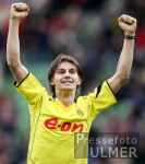 Fussball 1. Bundesliga: Leverkusen - Dortmund, Jubel SMOLAREK