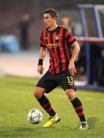 Fussball CHL  Saison 2011/2012:  Aleksandar Kolarov (Manchester City)