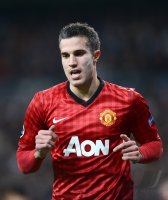 FUSSBALL INTERNATIONAL CHL ACHTELFINALE 12/13:  Robin van Persie (Manchester United FC)