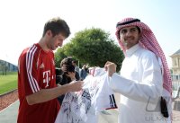 Fussball 1. Bundesliga 11/12: FC Bayern Muenchen in Doha