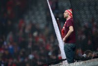 Fussball 1. Bundesliga, Saison 2012/2013:  Schickeria Fan vom FC Bayern Muenchen