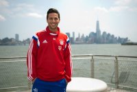 FUSSBALL 1. Bundesliga 14/15: Claudio Pizarro (FC Bayern Muenchen)