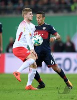 Fussball  DFB Pokal  2. Runde  Saison 17/18: RB Leipzig - FC Bayern Muenchen