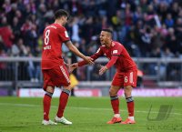 Fussball 1. Bundesliga Saison 18/19: FC Bayern Muenchen - Borussia Dortmund