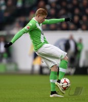 Fussball, 1. Bundesliga  Saison 2014/2015: VfL Wolfsburg - SC Freiburg