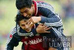 Fussball 1. Bundesliga:: Bayern - Leverkusen, Jubel FCB