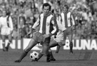Fussball 1. Bundesliga Saison 1971/1972:  Beckenbauer (Bayern)
