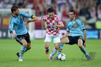 Fussball International Europameisterschaft 2012: Kroatien - Spanien