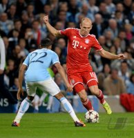 Fussball CHL  Saison 2013/2014:  Manchester City - FC Bayern Muenchen