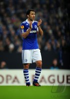 Fussball: Europa League, Saison 2011/2012: Raul (FC Schalke 04)