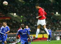 Fussball CHL  FINALE 2008 Manchester United  FC  -  FC Chelsea London