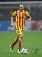 Fussball Champions League 13/14: Andres Iniesta (Barca)