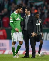 Fussball, 1. Bundesliga  Saison 2014/2015: Werder Bremen - FC Augsburg