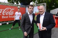 Fusball FIFA 75. Blue Stars 2013 / FIFA Youth Cup: FIFA Praesident Joseph S. Blatter (Schweiz)