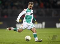 Fussball 1. Bundesliga: Werder, JENSEN Einzelaktion