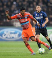 Fussball Champions League  Saison 2011/2012: Brandao (Olympique Marseille)