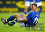 FUSSBALL 1. Bundesliga S04, SAND am Boden