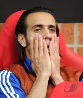 Fussball CHL  Saison 2010/2011:  Enttaeuschung  Ali Karimi (FC Schalke 04)