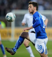 Fussball: International Saison 2010/2011: Italien U21, MISURACA am Ball