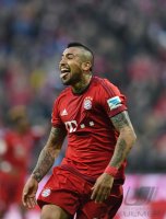 Fussball 1. Bundesliga Saison 15/16: FC Bayern Muenchen -  FC Schalke 04