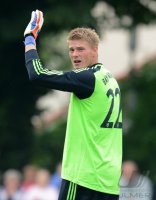 Fussball 1. Bundesliga : Torwart Lukas Raeder (FC Bayern Muenchen)