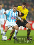Fussball 1. Bundesliga: Dortmund - 60 Muenchen, Zweikampf