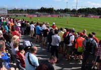 Fussball 1. Bundesliga :  Training beim FC Bayern Muenchen an der Saebener Strasseasse