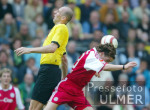 Fussball 1. Bundesliga: Dortmund - Bayern, Zweikampf