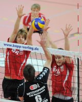 Volleyball 1. Bundesliga  12/13  TV Rottenburg - Netzhoppers Koenigs Wursterhausen