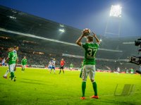 Fussball, 1. Bundesliga  Saison 2014/2015: Werder Bremen - Hertha BSC Berlin