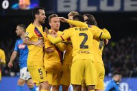 Fussball CHL 19/20 Achtelfinale: SSC Neapel - FC Barcelona