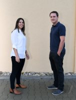 Daniel Bucher und Melanie Rutzenhoefer