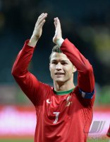 Fussball WM Qualifikation 2014 Playoff: JUBEL Cristiano Ronaldo (Portugal)