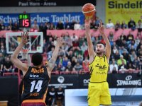 Barmer 2. Basketball Bundesliga  18/19: Tigers Tuebingen - Niners Chemnitz
