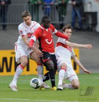 FUSSBALL  1. BUNDESLIGA  09/10    VfB Stuttgart - Hannover 96