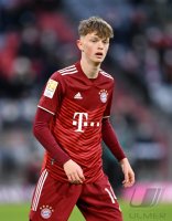 Fussball 1. Bundesliga Saison 21/22: FC Bayern Muenchen - SpVgg Greuther Fuerth
