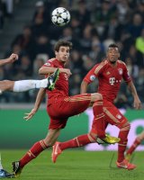 FUSSBALL INTERNATIONAL CHL VIERTELFINALE 12/13: Javi Martinez (FC Bayern Muenchen)