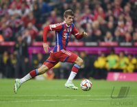 Fussball 1. Bundesliga Saison 14/15: FC Bayern Muenchen - Borussia Dortmund