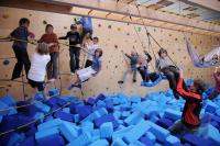 Kinderturnen, Bewegungslandschaft im Sportpark 1861 in Rottenburg
